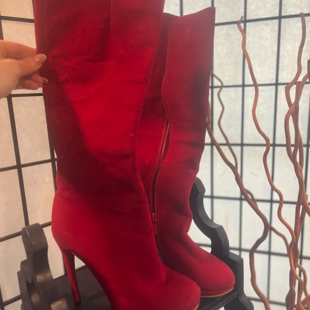 Red Women's Boots